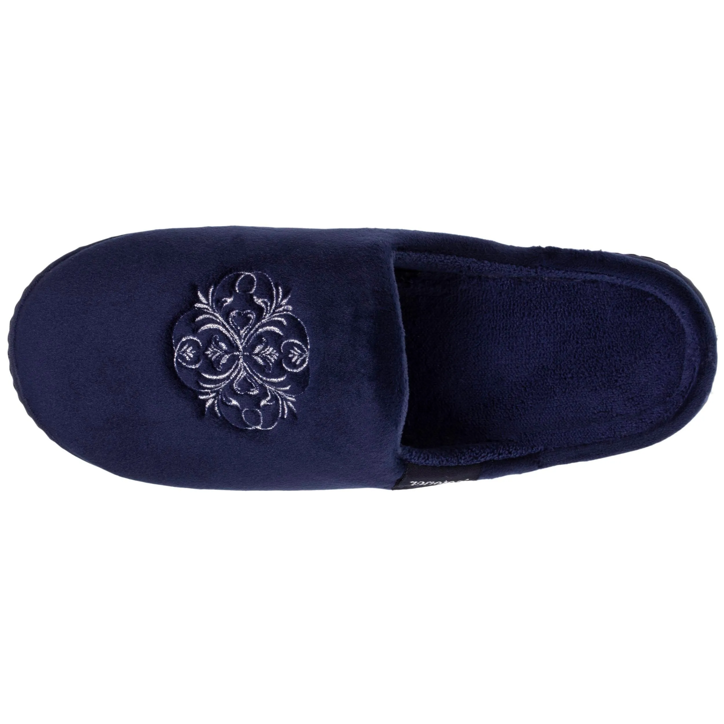 Chaussons mules Femme Marine blason