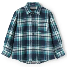 Checked Cotton Flannel Shirt  - FINAL SALE