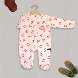 Cherry Blossom Print Romper for Kids