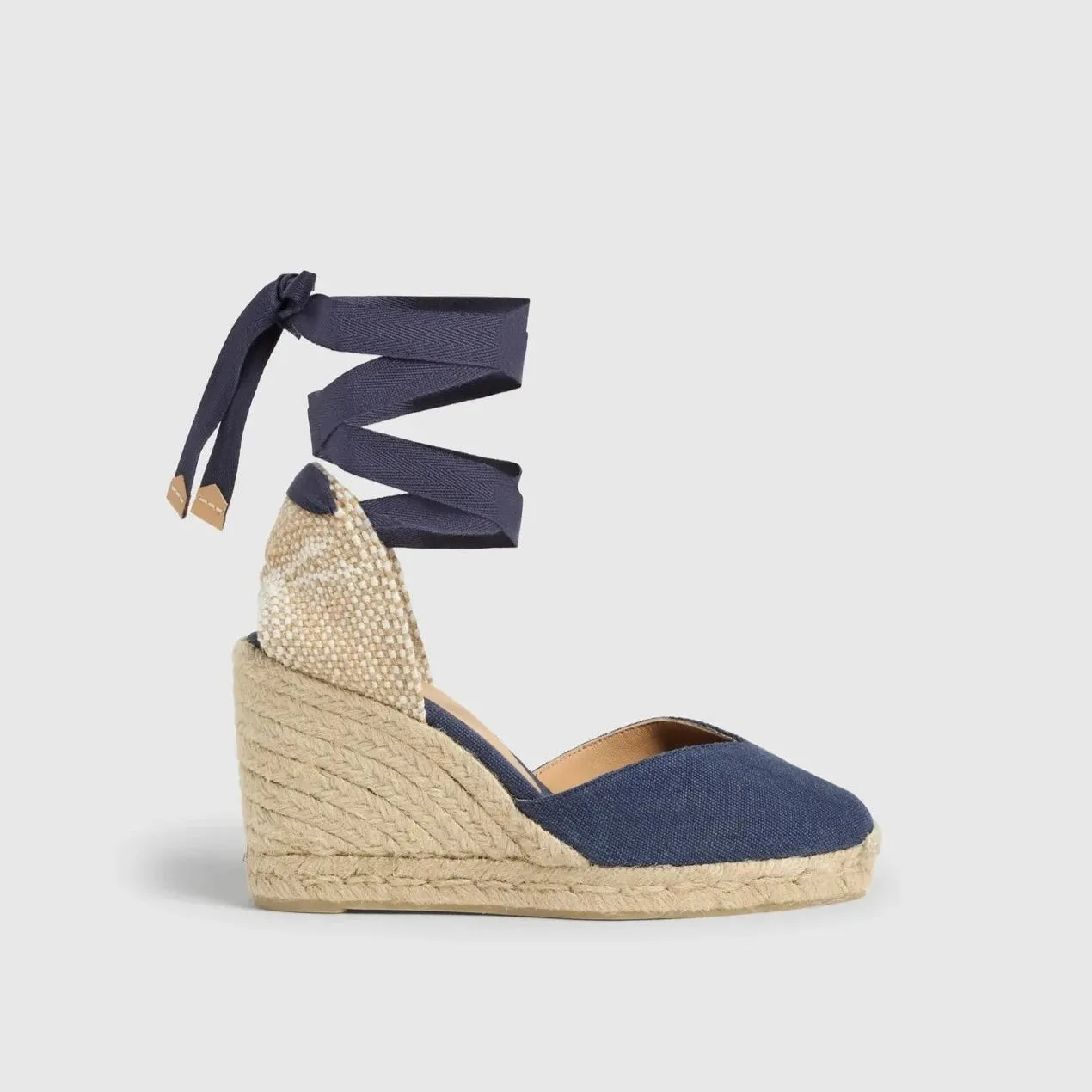 Chiara Wedge Denim Espadrille