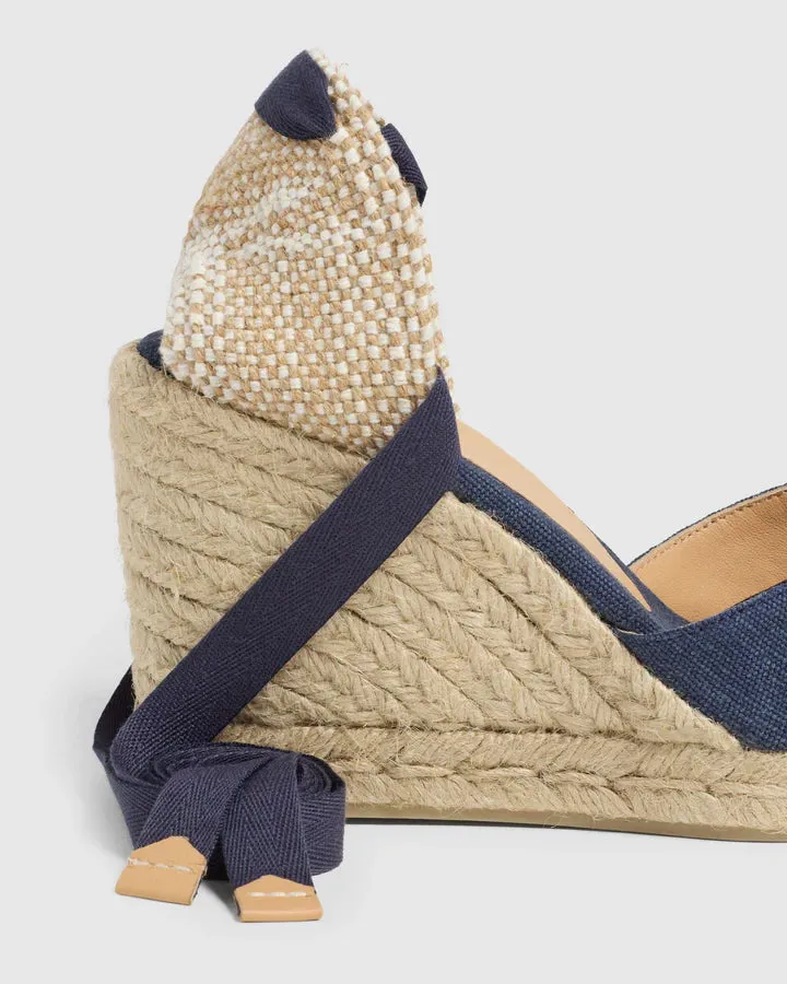 Chiara Wedge Denim Espadrille