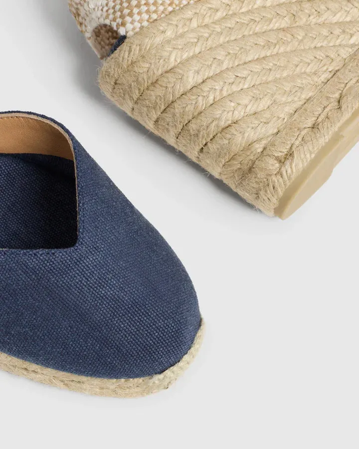 Chiara Wedge Denim Espadrille