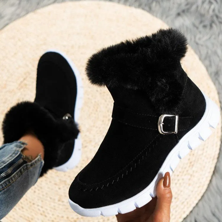 Chic Suede Ankle Boots