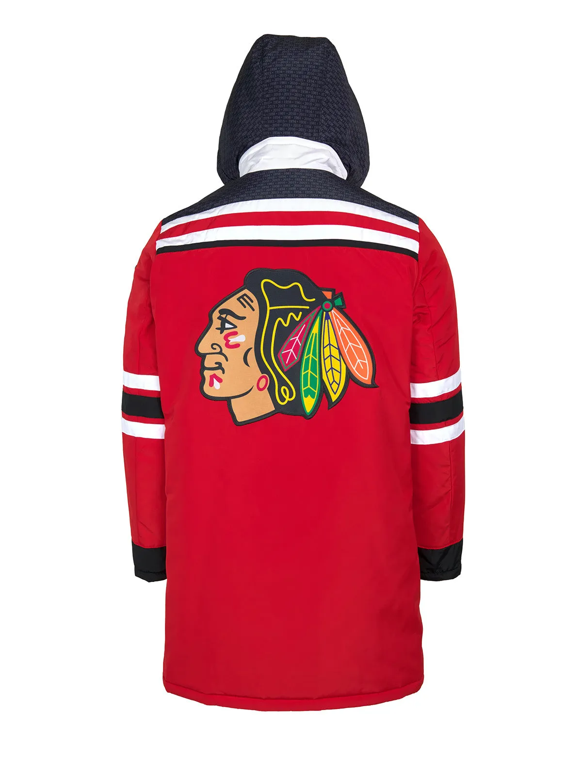 Chicago Blackhawks Reversible Parka Jacket