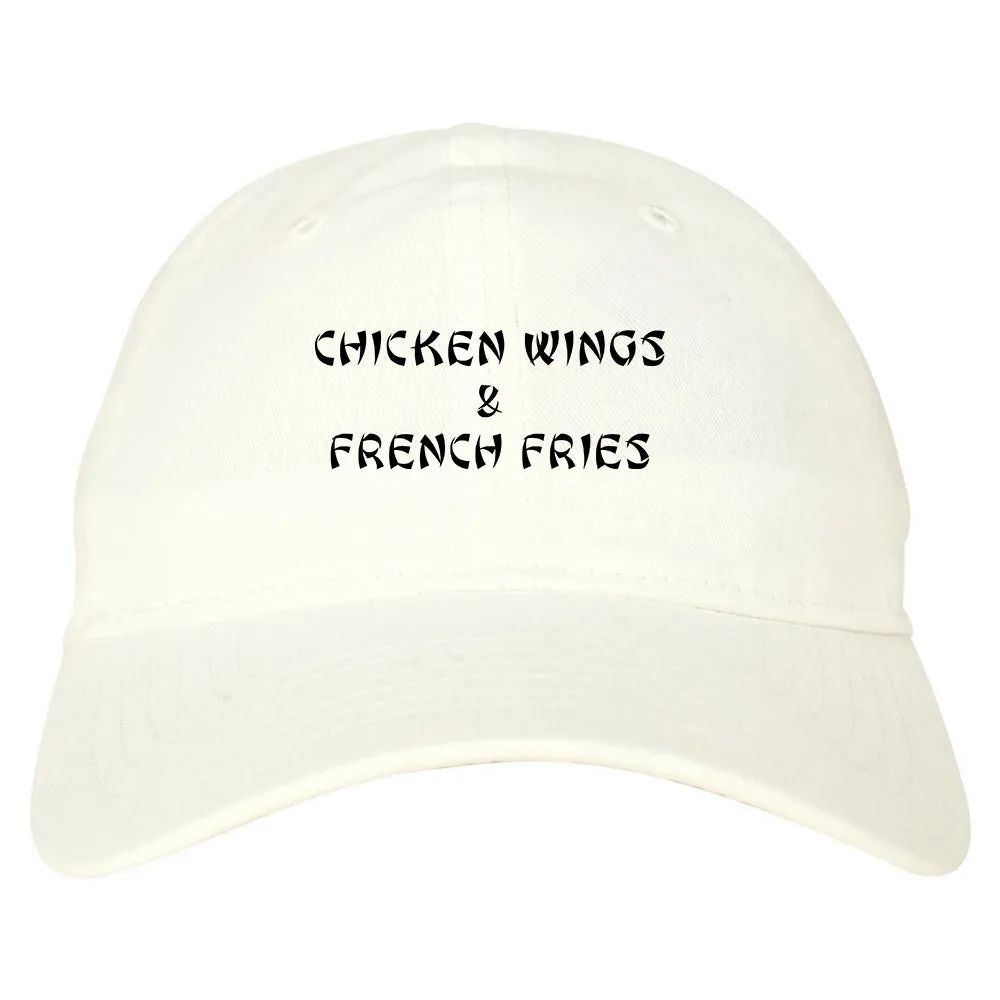 Chicken Wings And French Fries Dad Hat