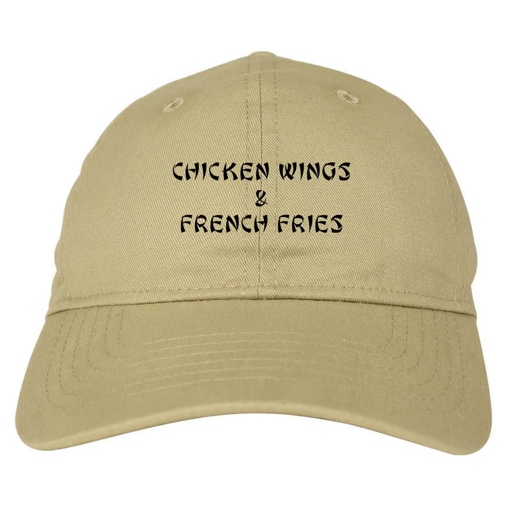 Chicken Wings And French Fries Dad Hat