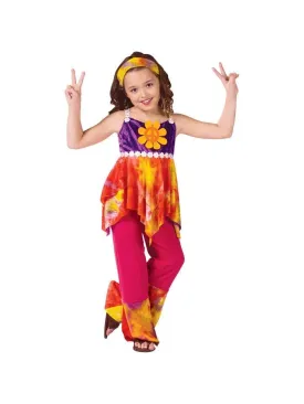 Child Tie Dye Hippie Costume