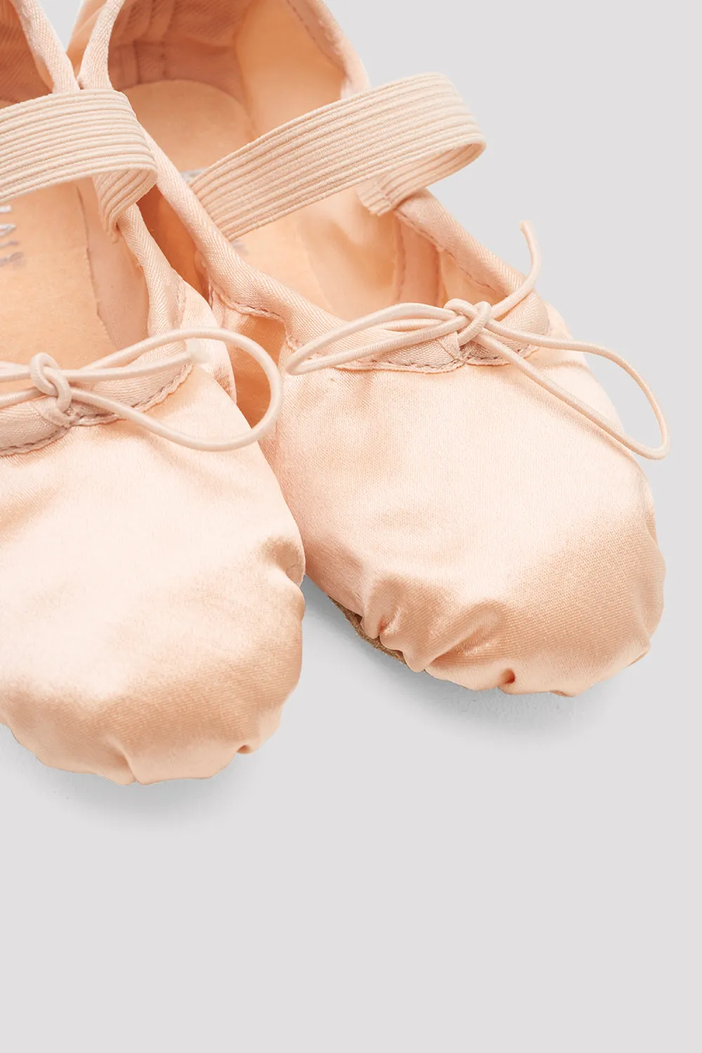 Childrens Stretch Satin Ballet Shoes