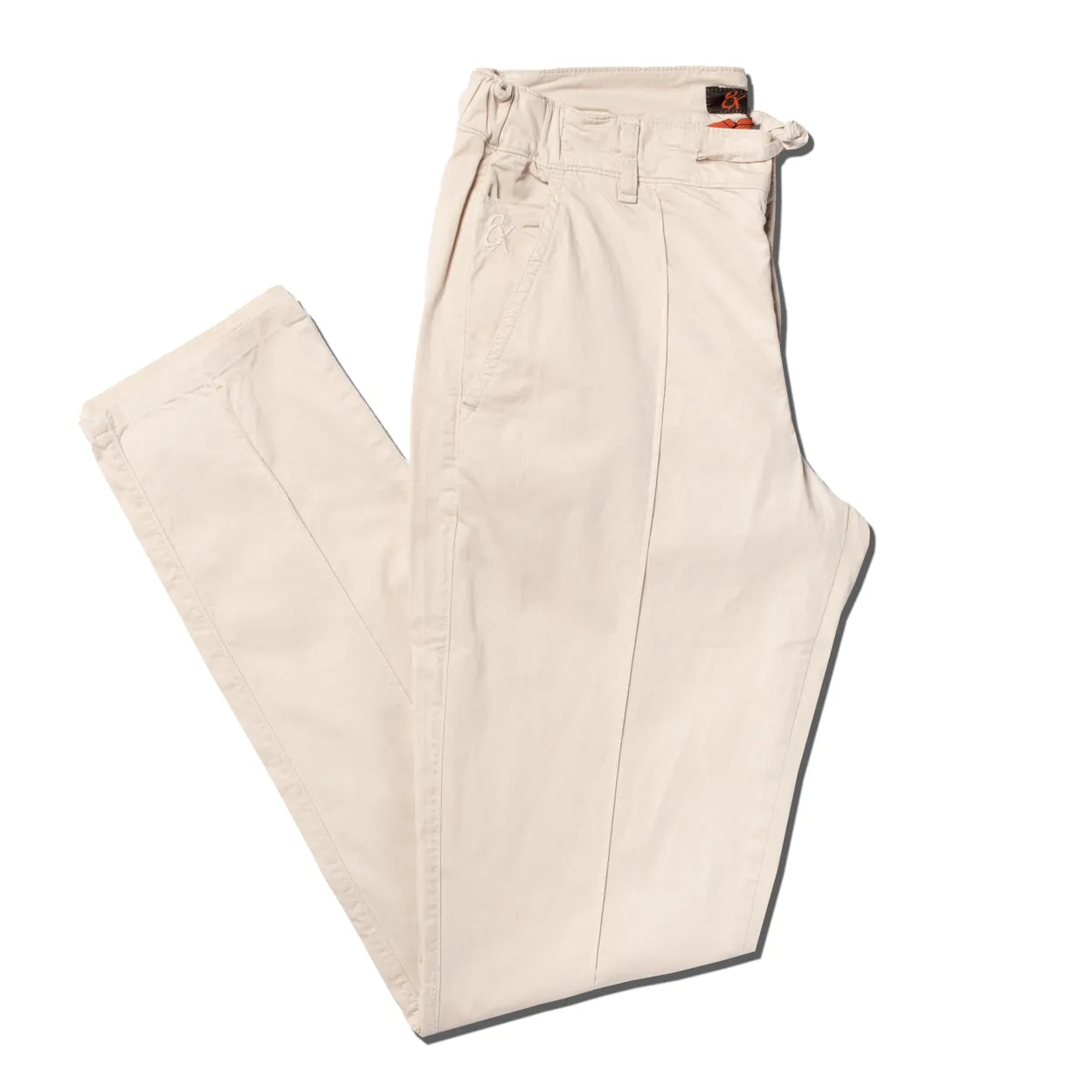 Chino Pants w/ Drawstring Waist - Staple Beige