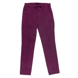 Chino Pants w/ Drawstring Waist - Vintage Syrah