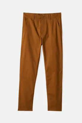 Choice Chino Slim Pant - Golden Brown