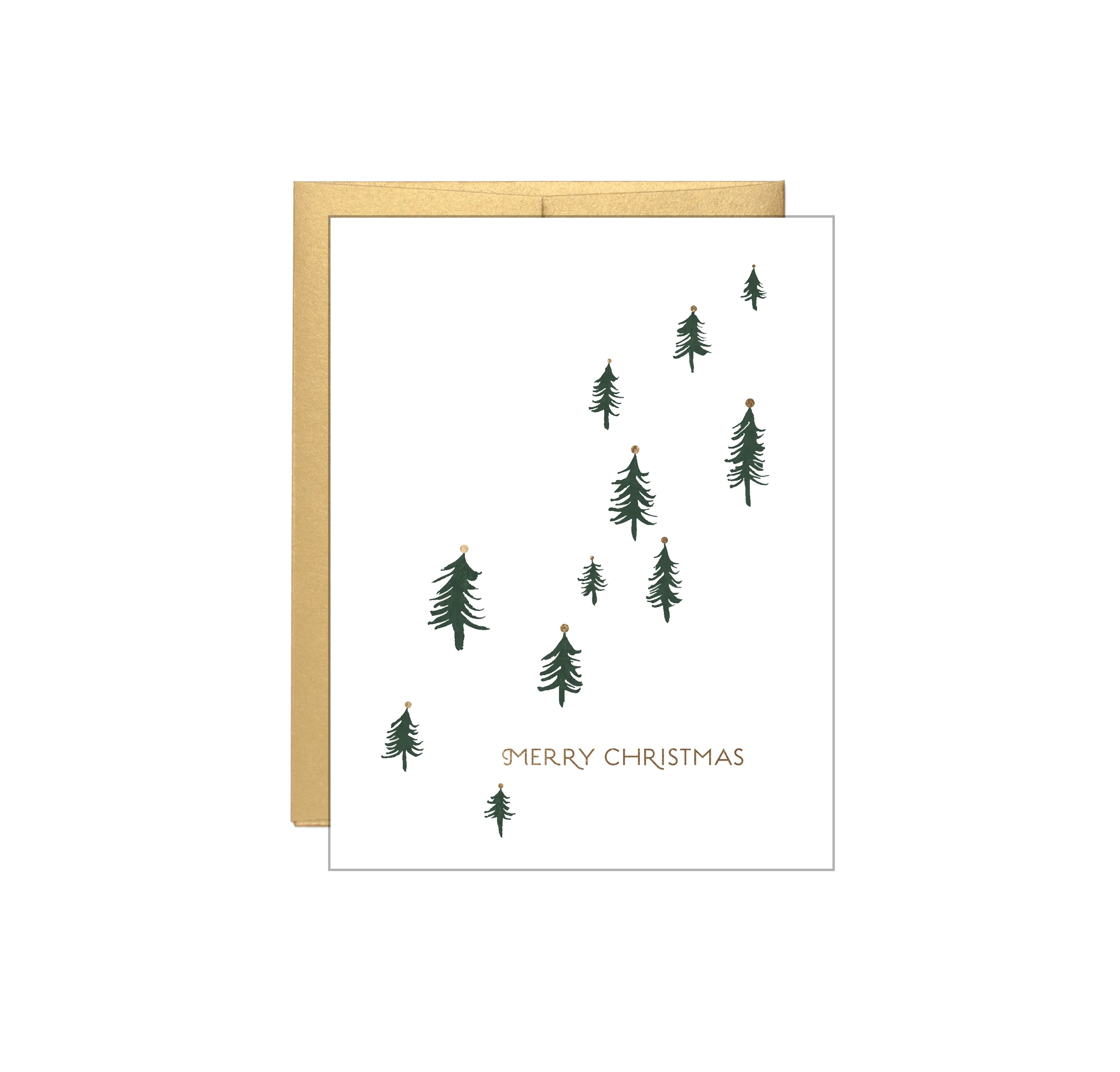 Christmas Forrest - Letterpress Holiday Card