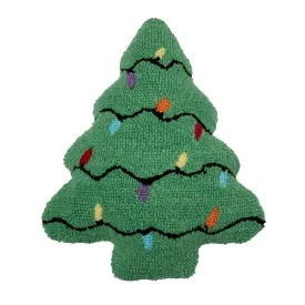 Christmas Tree Shaped Throw Pillow