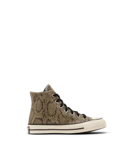 Chuck 70 Archive Reptile Suede Hi Sneakers