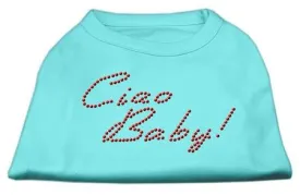 Ciao Baby Rhinestone Shirts Aqua S (10)