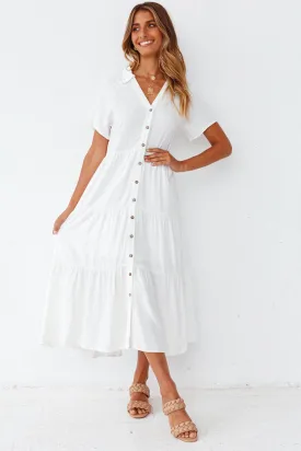 Circe Maxi Dress White