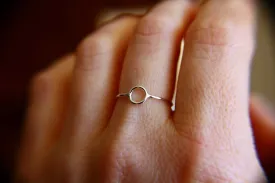 Circle Ring, Stacking Rings, Eternity Rings, Silver/Gold Circle Rings,Simple Modern Rings, Karma Circle Ring, Minimalist Jewelry, Karma Ring