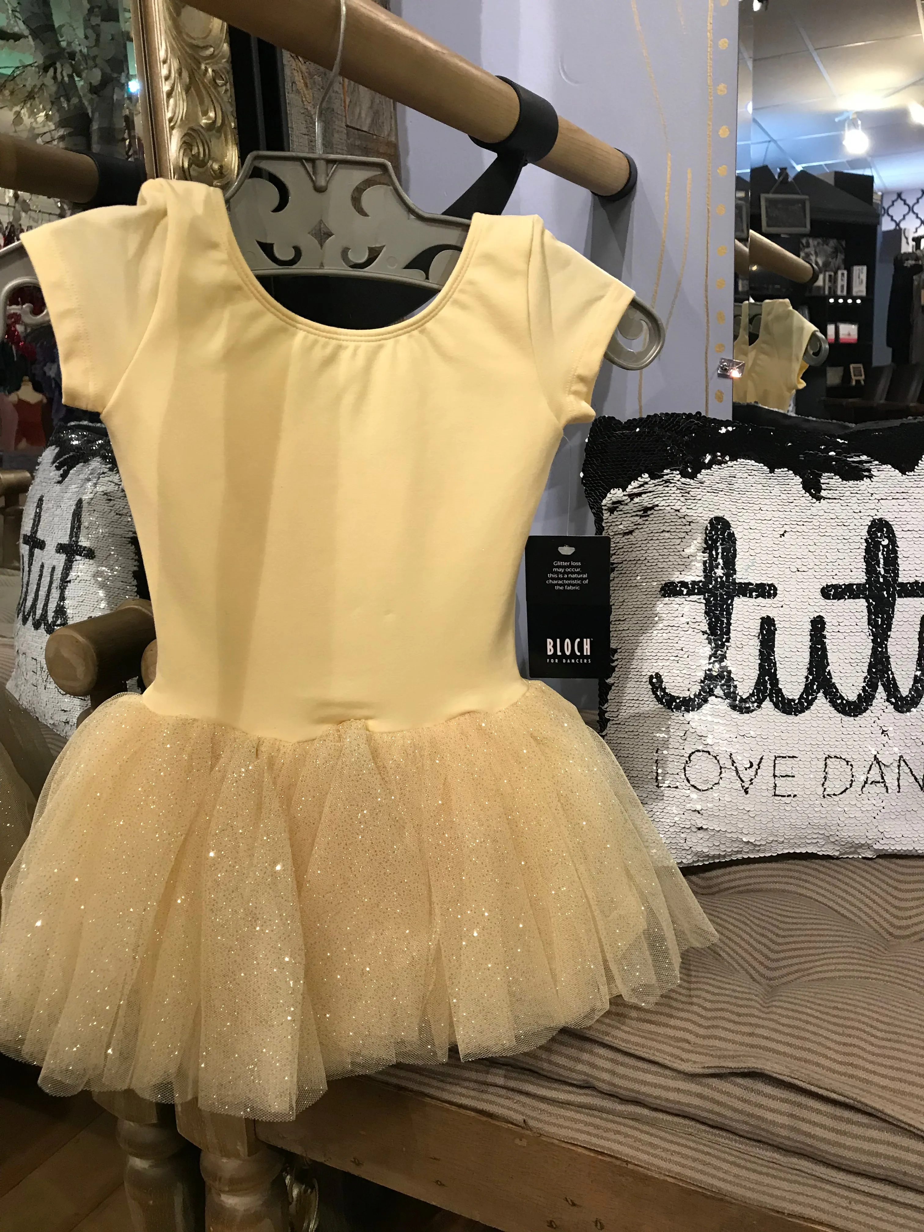 Clara Sparkle Cap Sleeve Tutu Dress (CL1022)