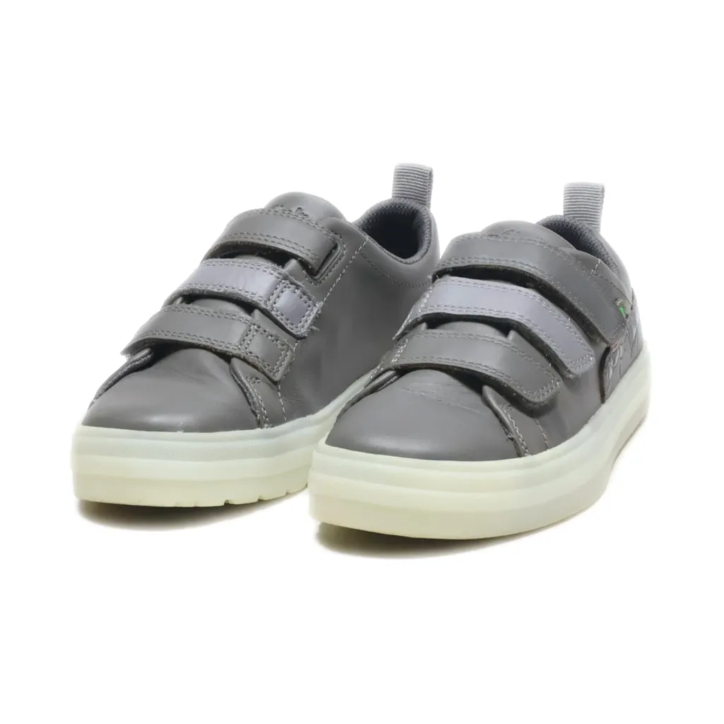 Clarks Flare Bug K Sneakers Leather Grey Colour For Kids