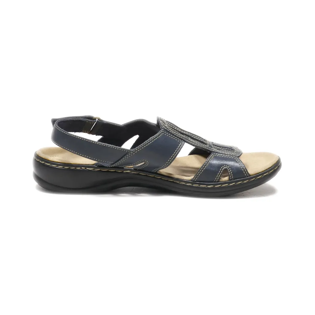 Clarks Flat Sandals Canvas Grey Colour For Women