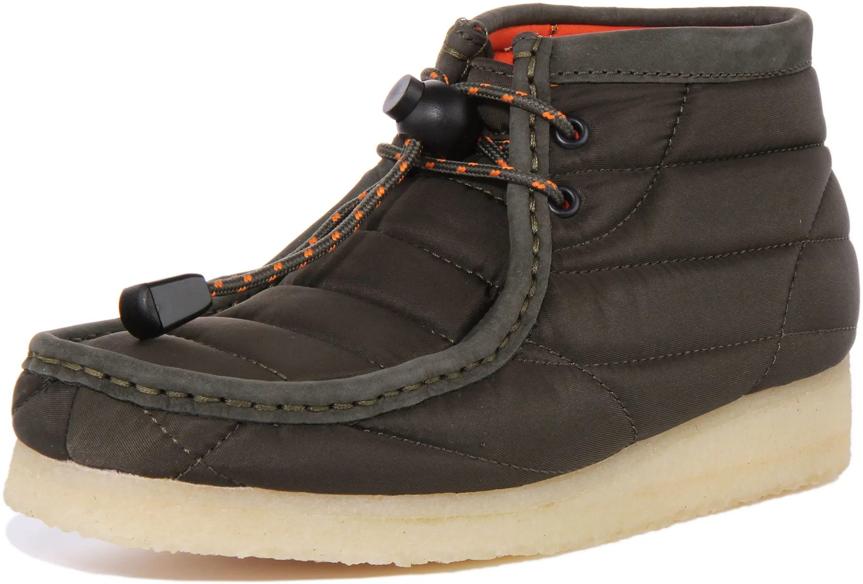 Clarks Originals Wallabee Bt In Khaki For Women