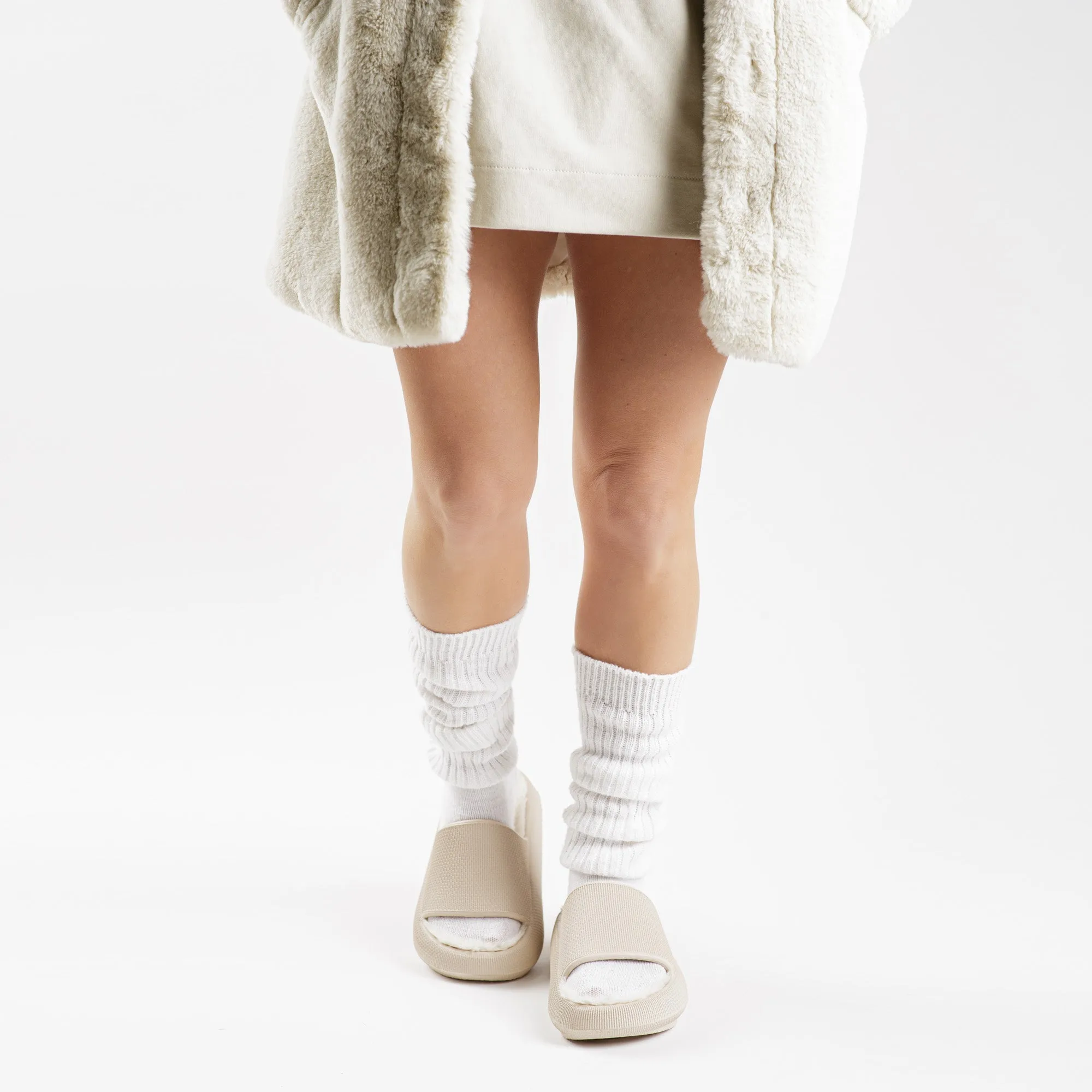 Cloud Slides Slippers | Khaki