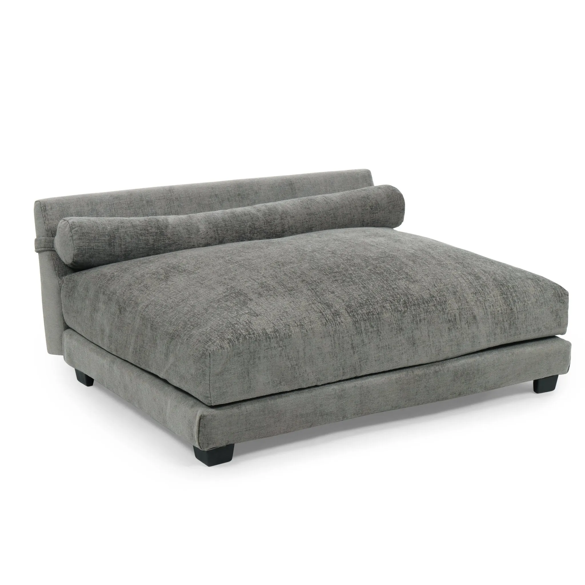 Club Nine Pets Roma Orthopedic Dog Bed in Steel