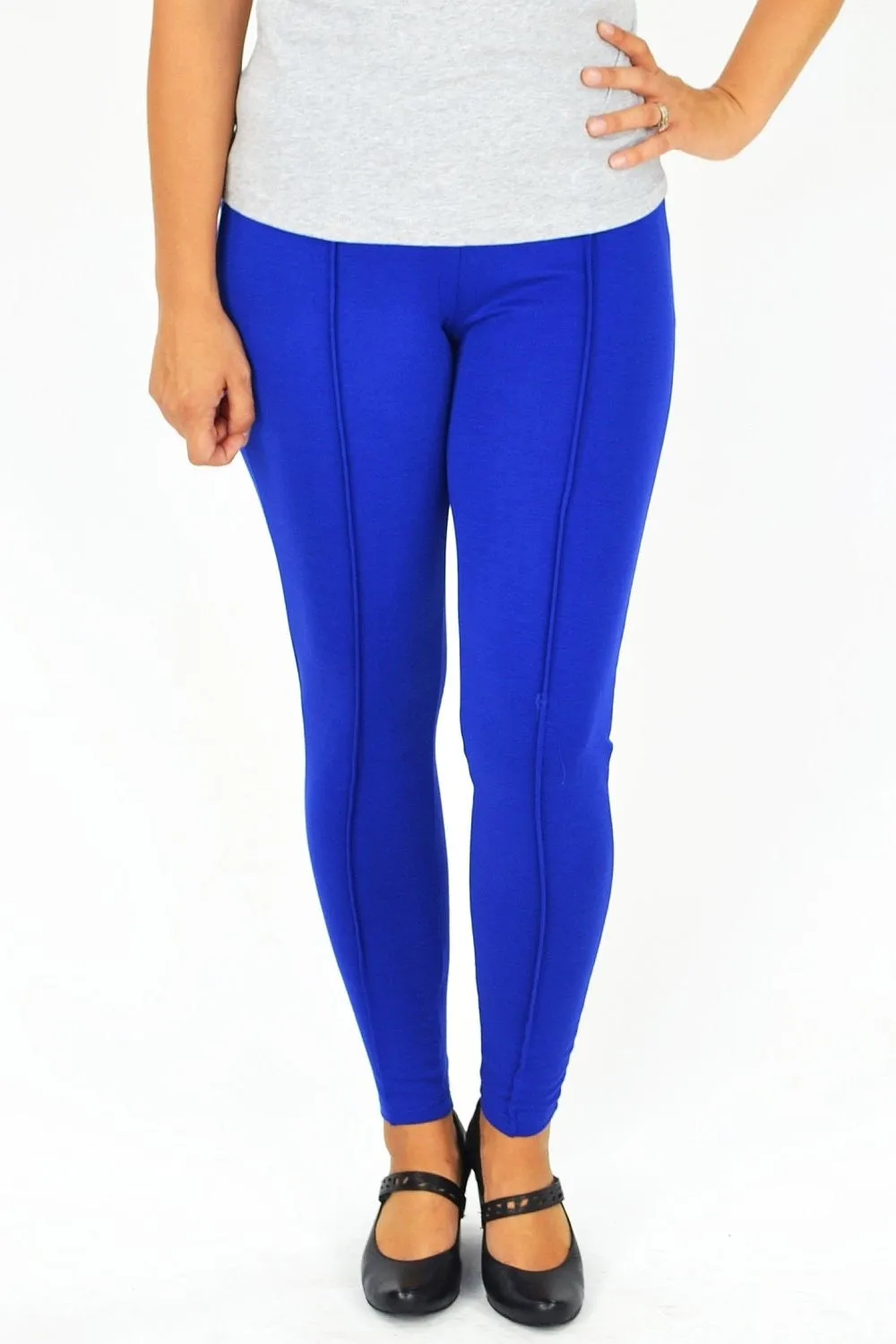 Cobalt Blue Line Leggings