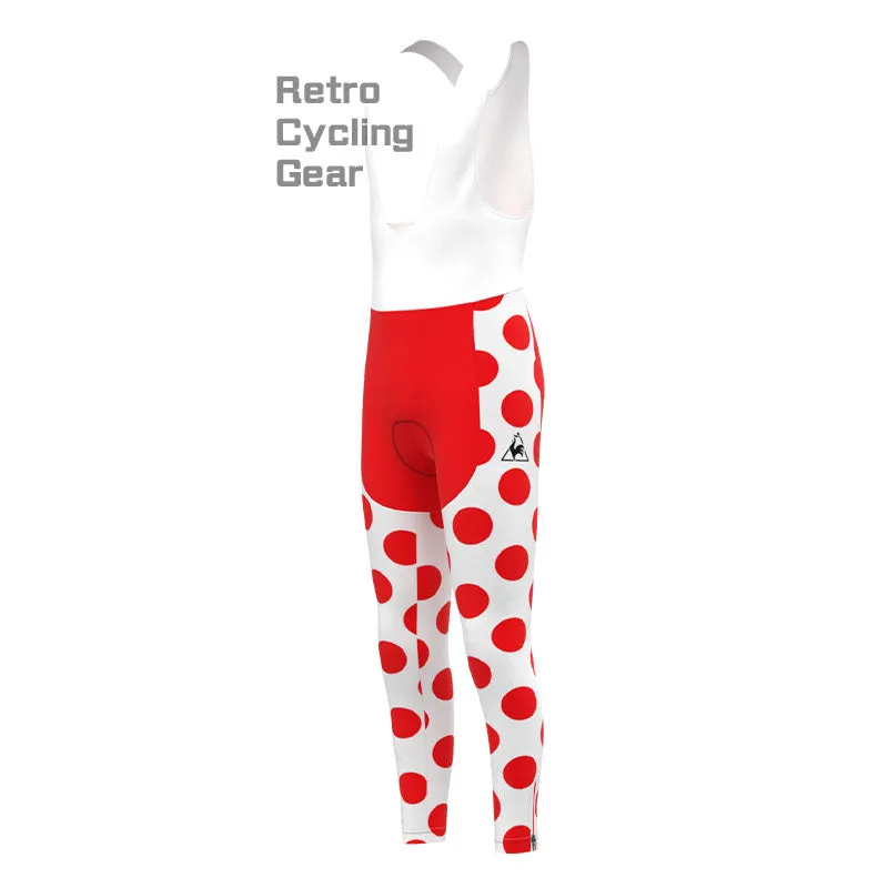 COBD Red-Dot Retro Long Sleeve Cycling Kit