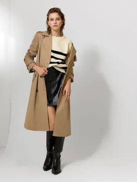 Coco Twill Trench Coat