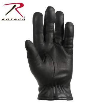 Cold Weather Leather Police Gloves