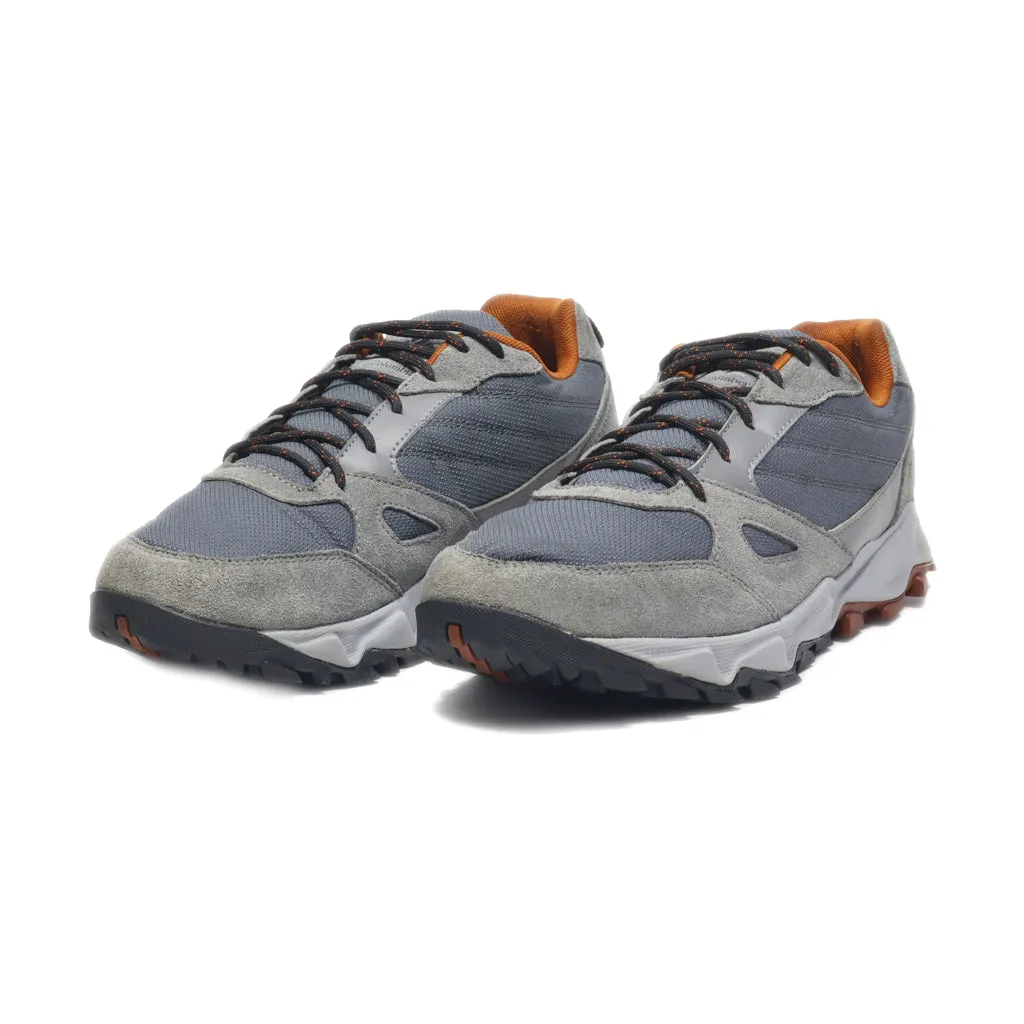 Columbia Hiking Boots Fabric Grey Colour For Men