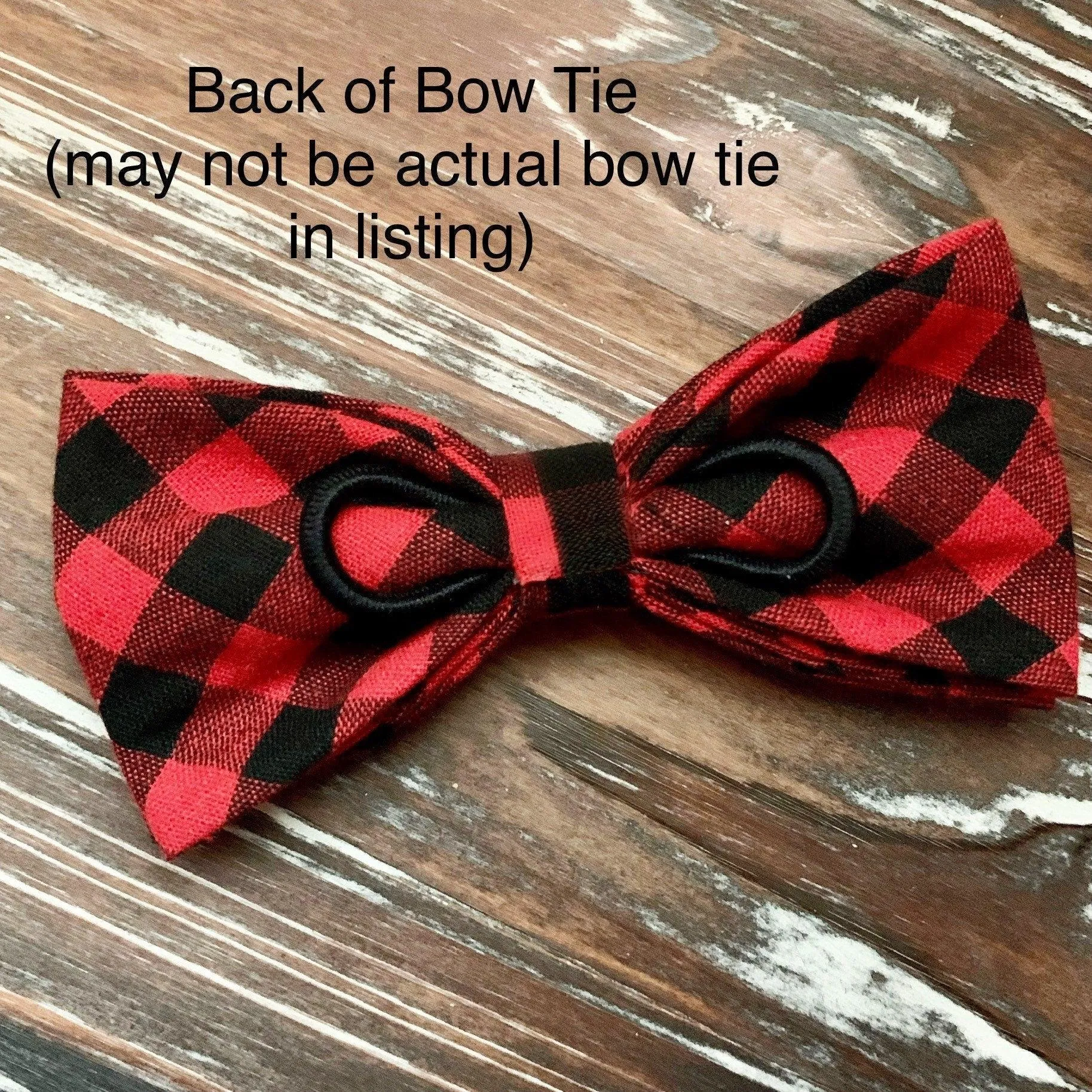 Construction Bow Tie for Dog and Cat Collar