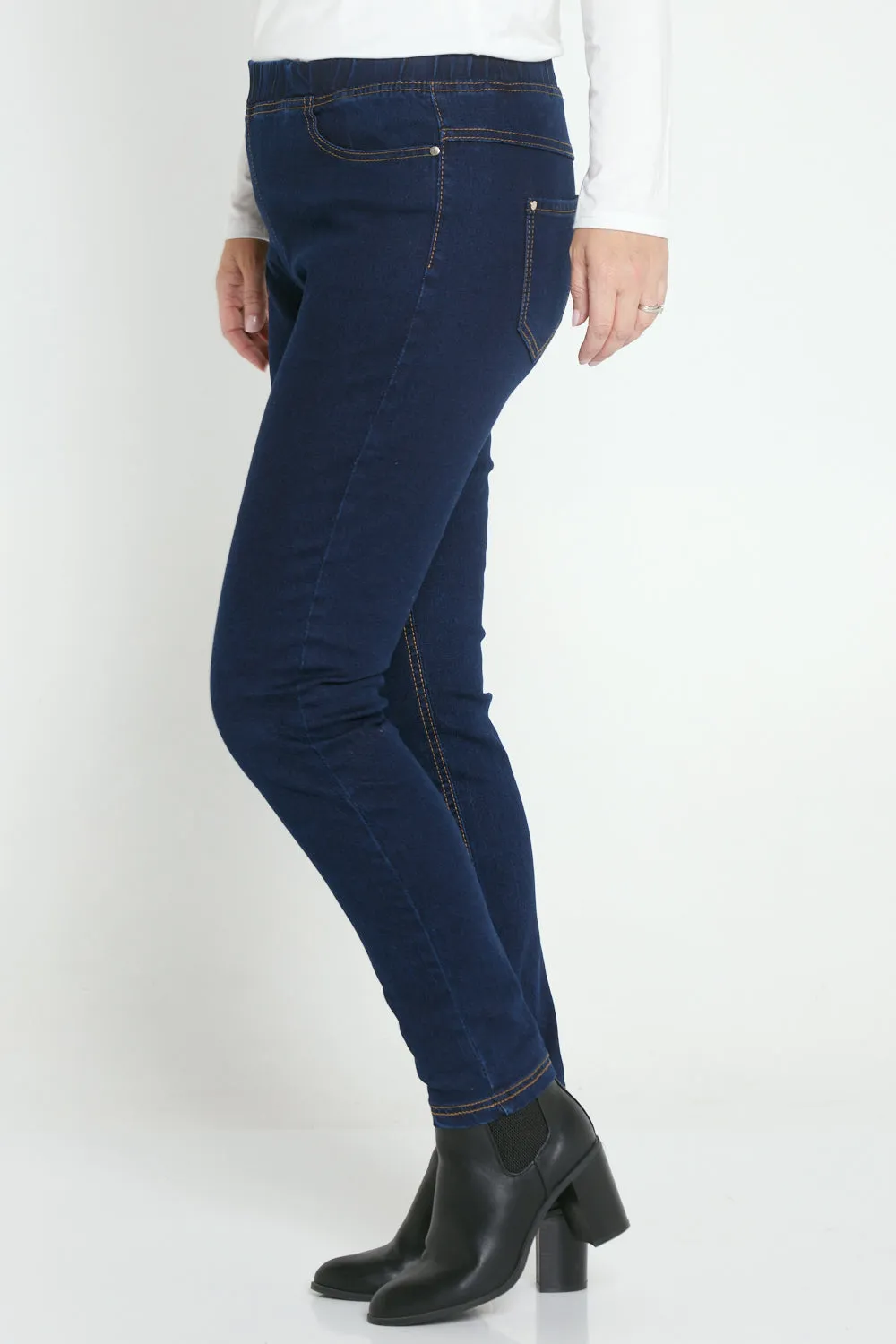 Cooper Jeggings - Dark Denim