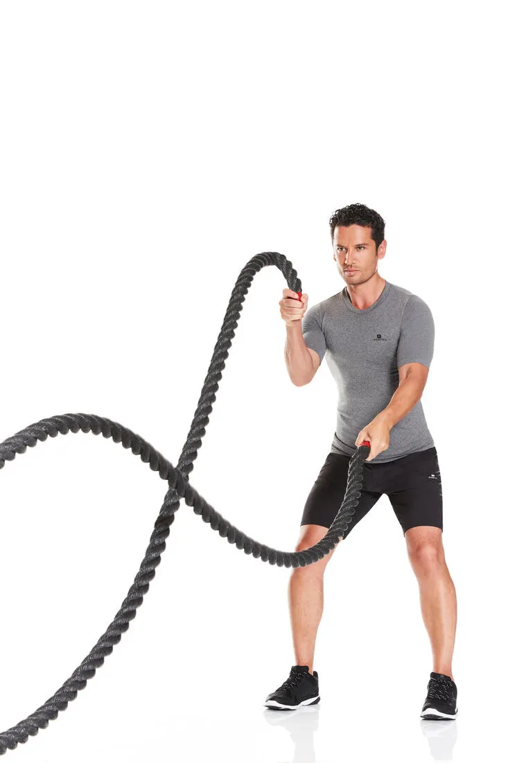 Corde ondulatoire de cross training 12 m - Battle rope