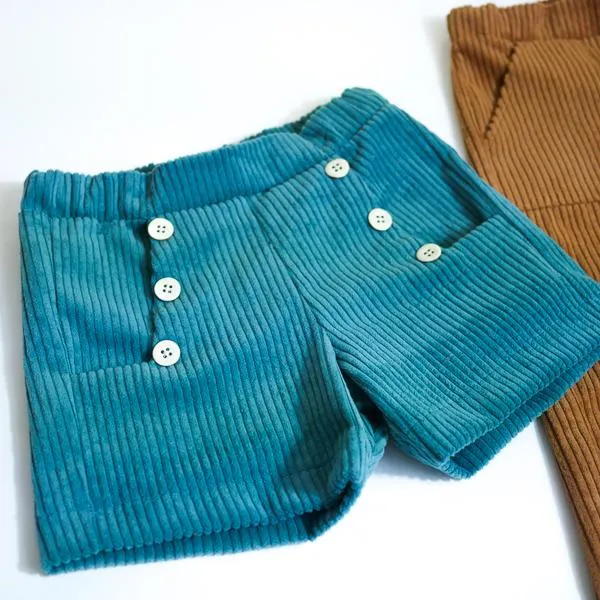 Corduroy 4w Fabric - Celadon