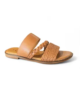 Cosku Sandals Tan Leather