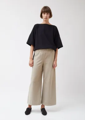 Cotton Flannel Wide Pants