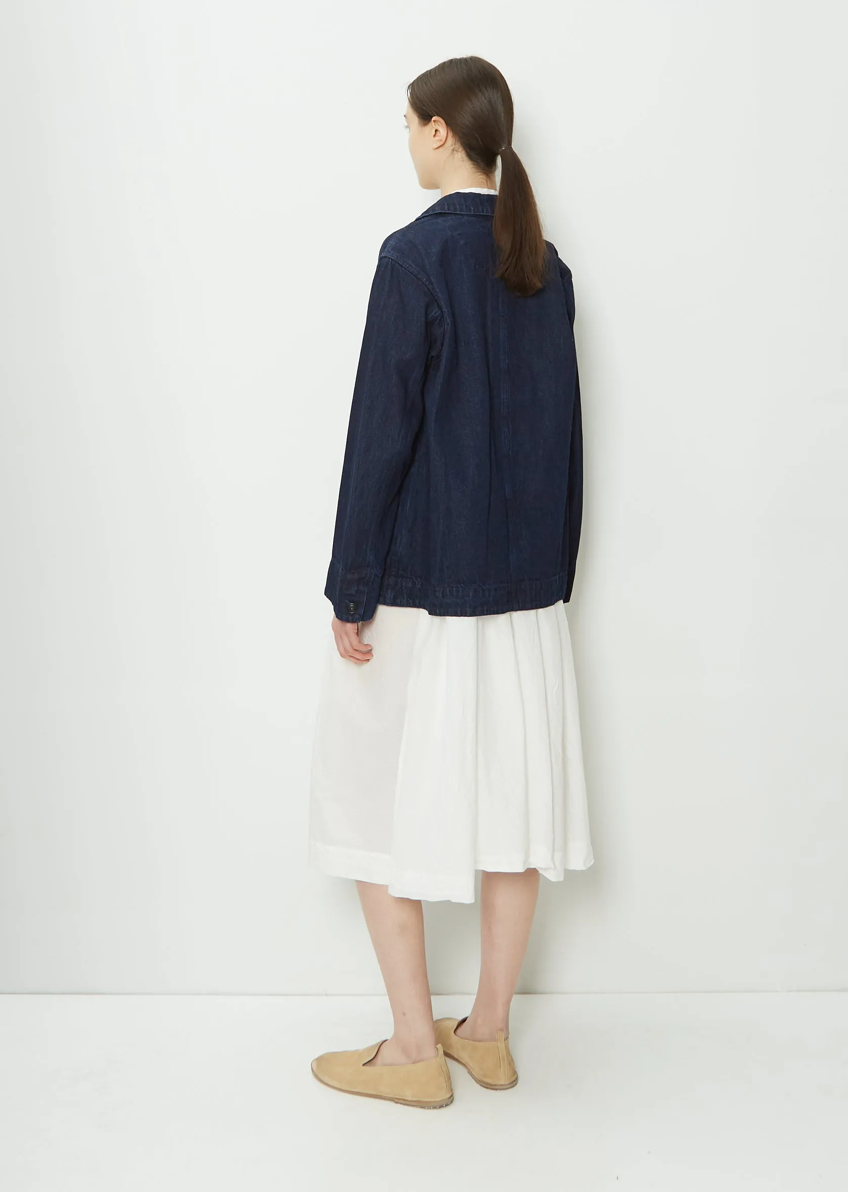 Cotton Linen Denim Jacket