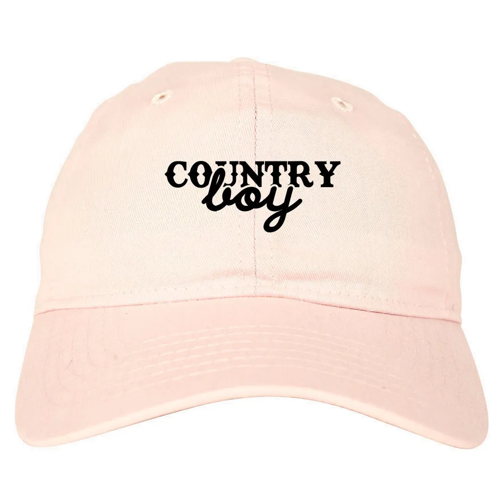 Country Boy Mens Dad Hat Baseball Cap