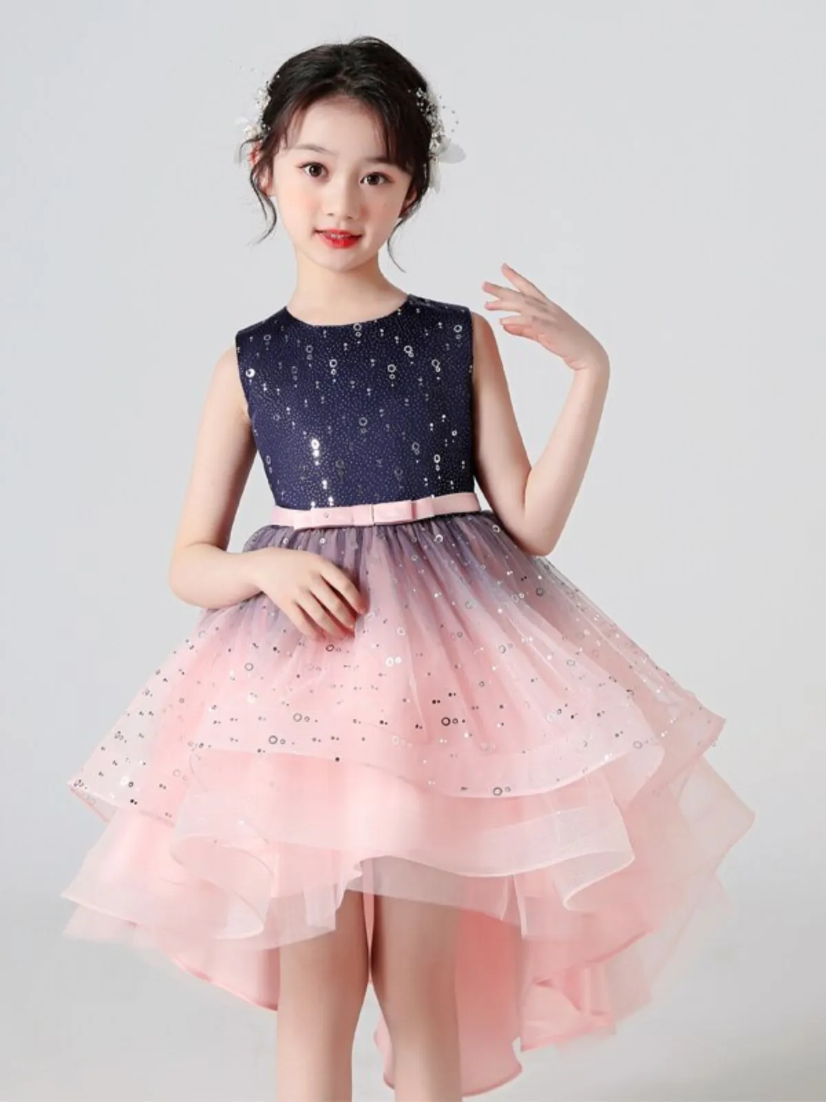 Couture Cutie Hi-Lo Gradient Dress