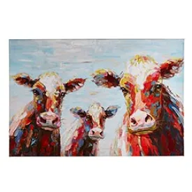 Cows Printed Canvas 36X24