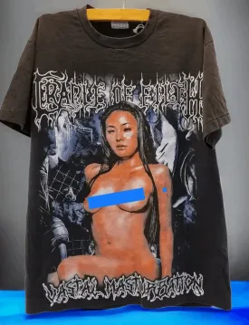 Cradle of Filth Vestal Masturbation - New Vintage Band T shirt