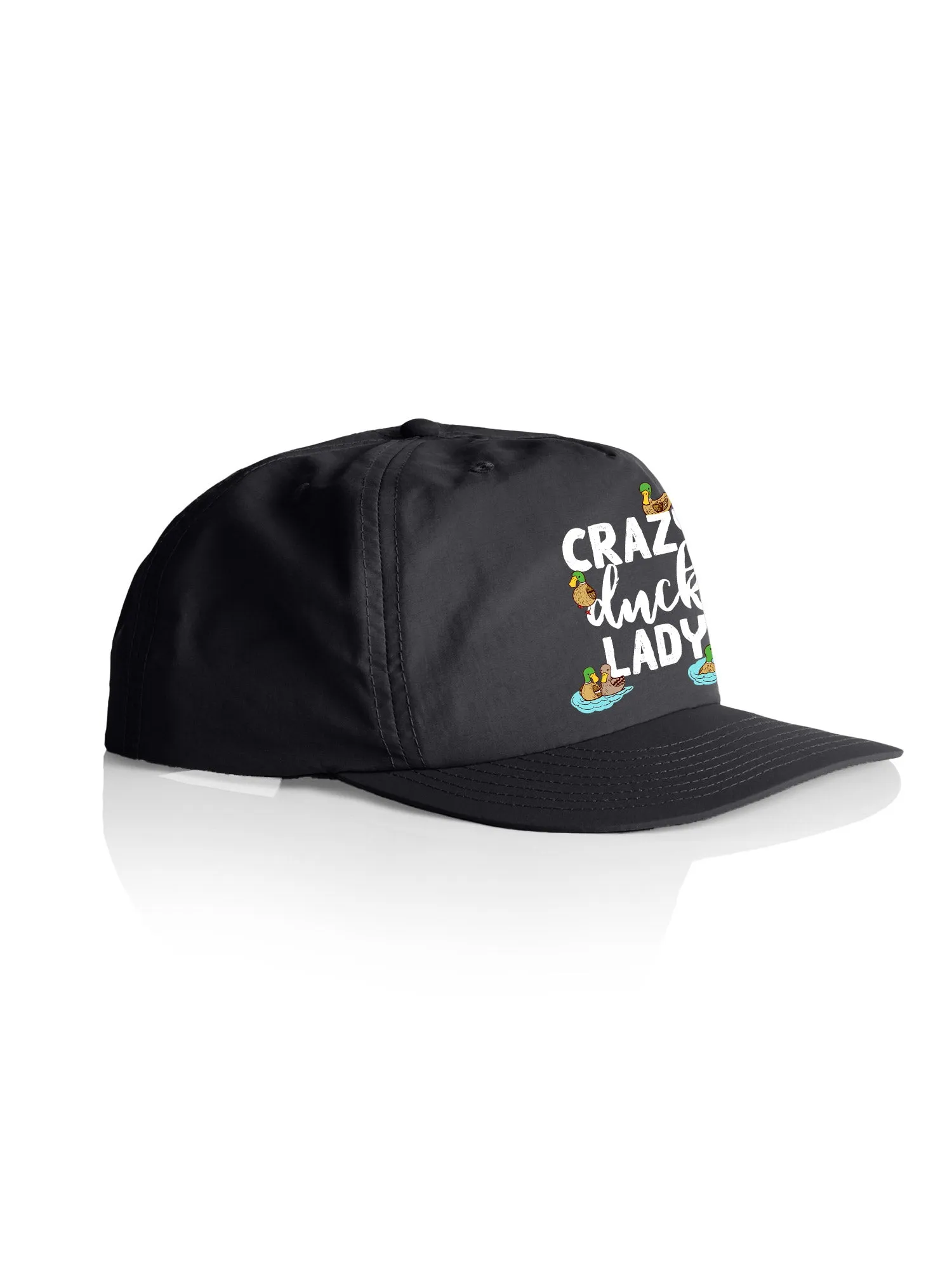 Crazy Duck Lady Quick-Dry Cap