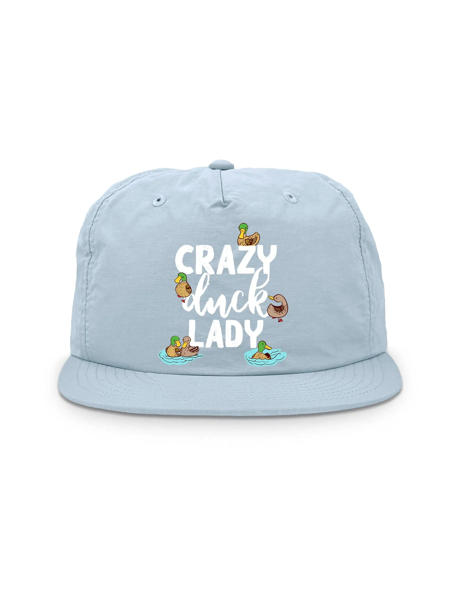 Crazy Duck Lady Quick-Dry Cap