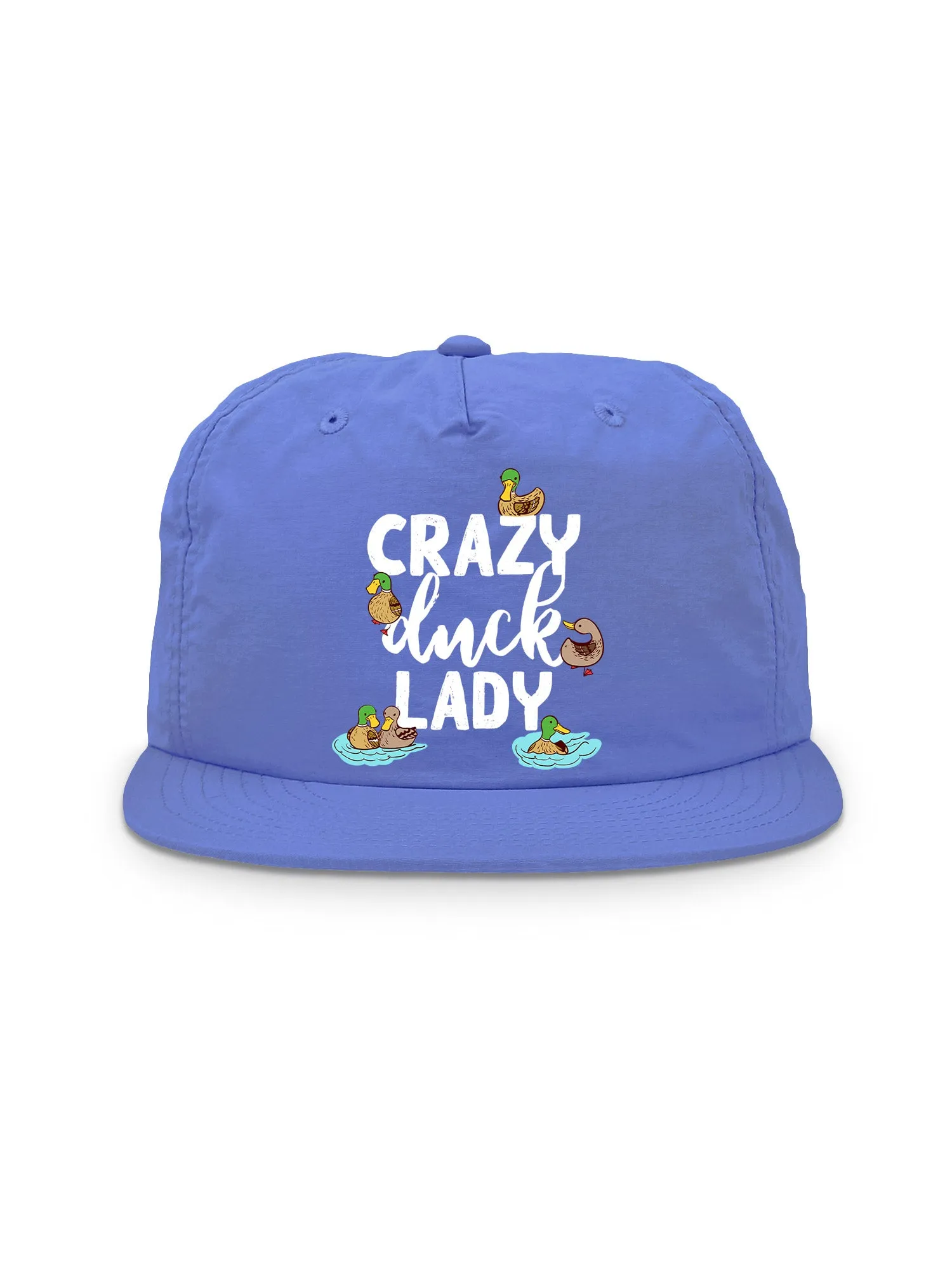 Crazy Duck Lady Quick-Dry Cap