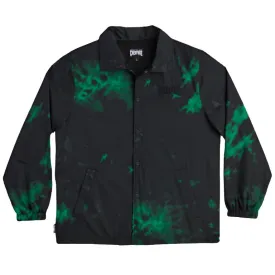 Creature Void Coach Windbreaker Jacket Black/Green