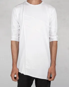 Crew neck tshirt white