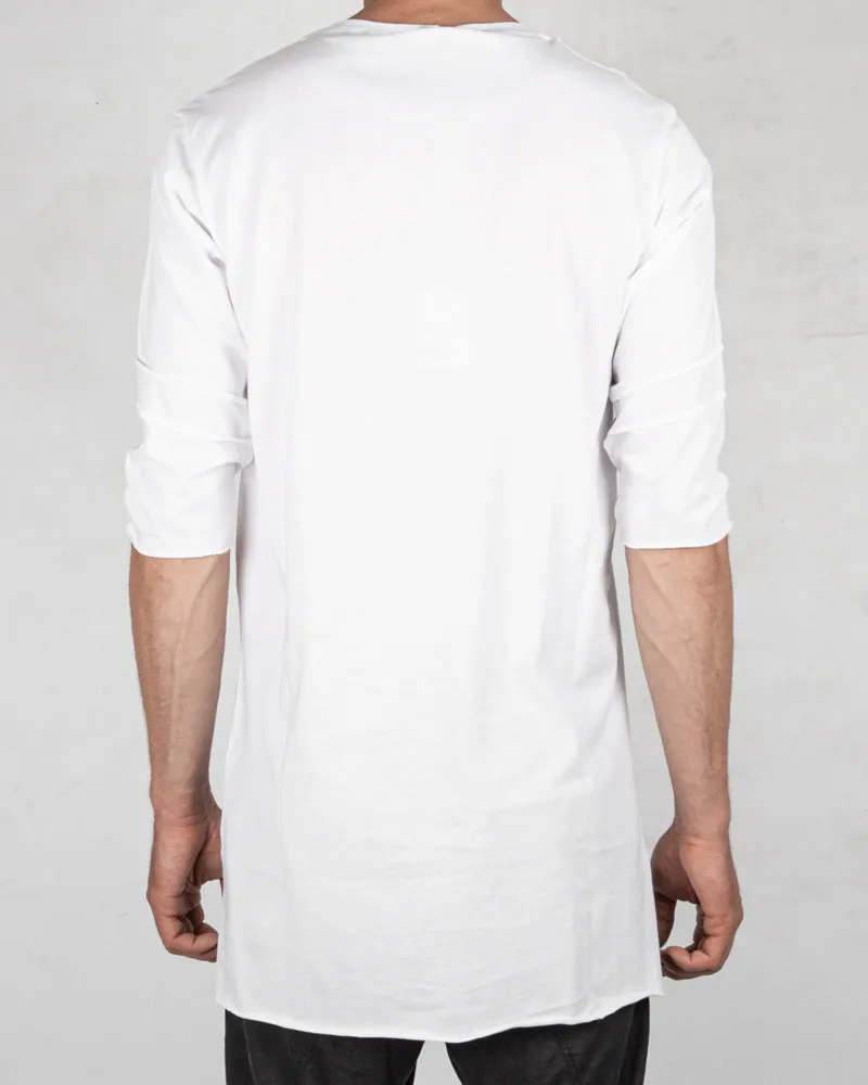 Crew neck tshirt white