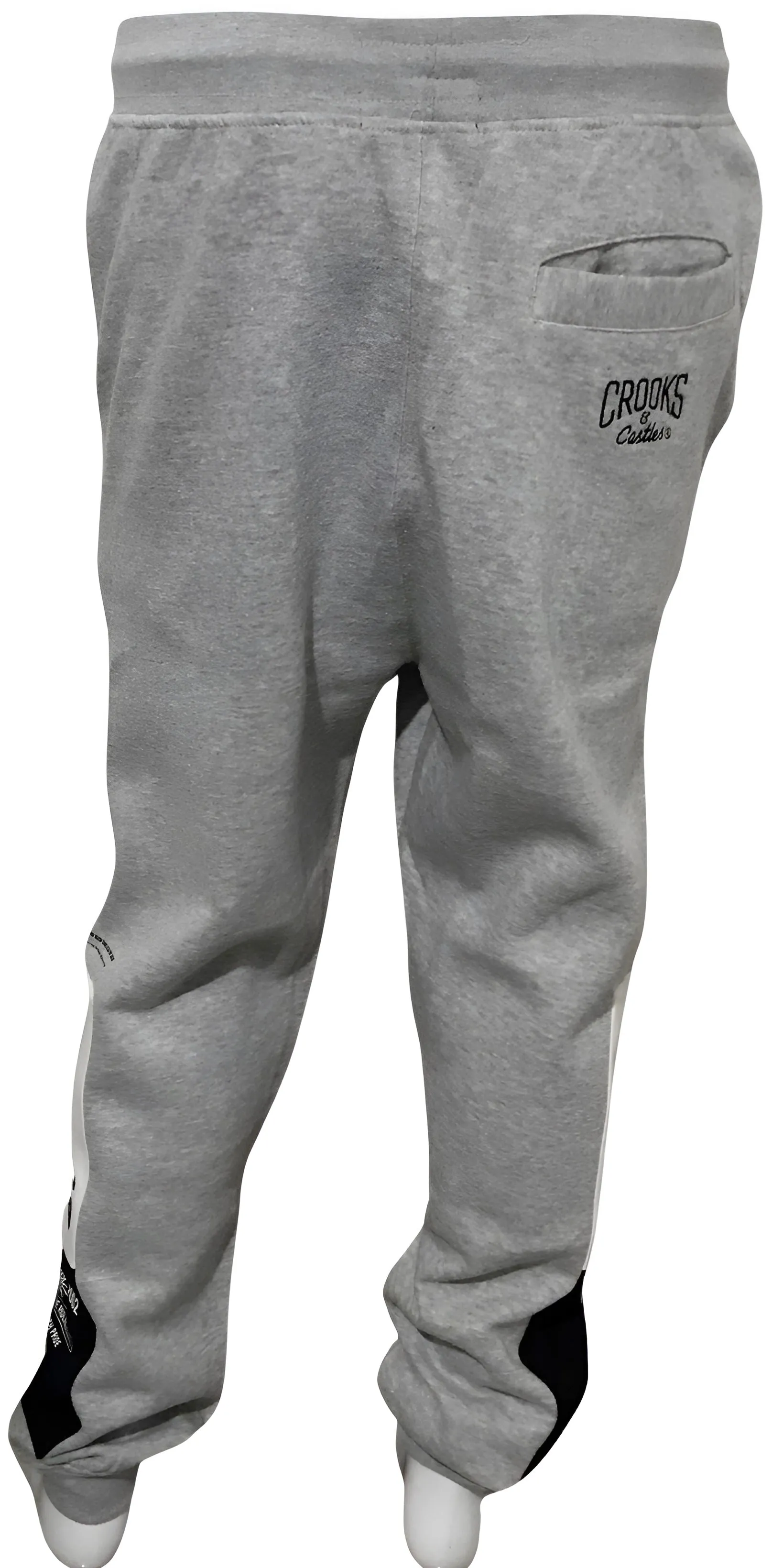 ^CROOKS & CASTLES^ (GREY) ~RULING ELITE~ JOGGER SWEATPANTS